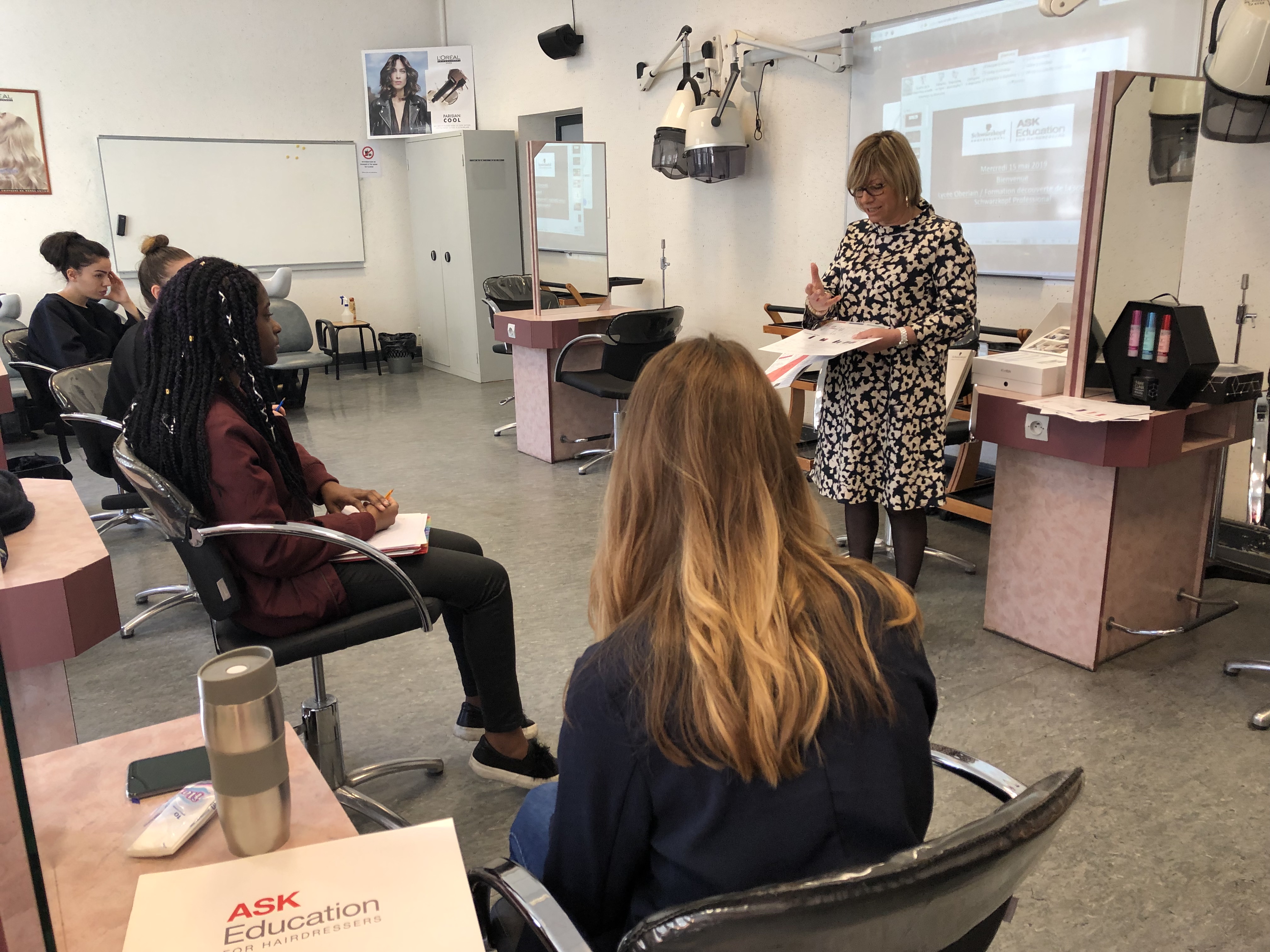 formation Schwartzkopf BTS métiers de la coiffure Strasbourg lycée Jean Geiler 1