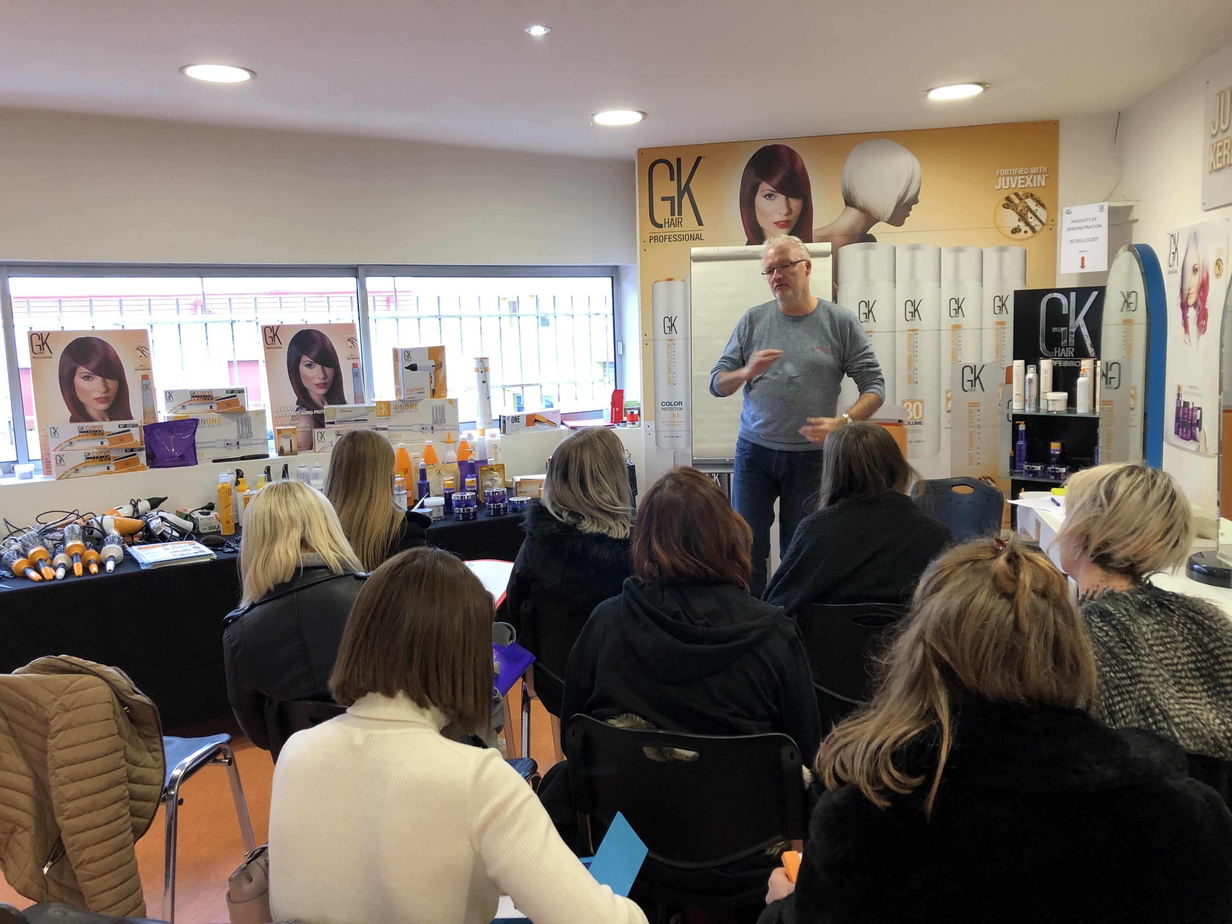 Visite Ascolex Geispolsheim BTS métiers de la coiffure Strasbourg lycée Jean Geiler 3