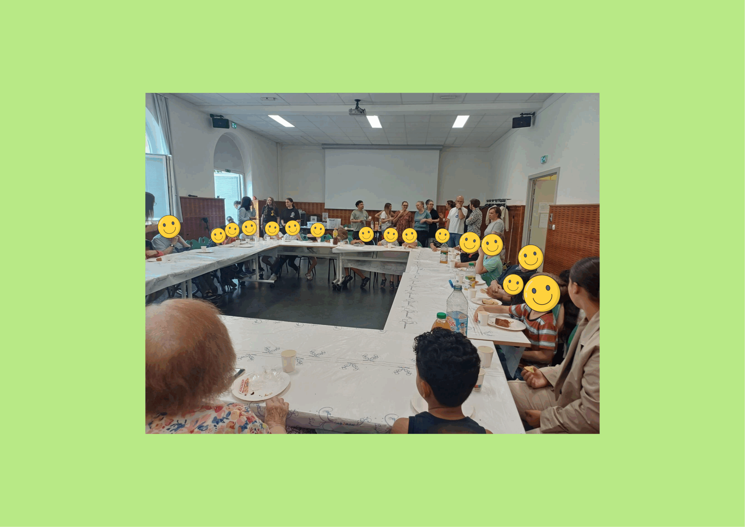 Rencontre intergénérationnelle au lycée – classe de 1ANIM