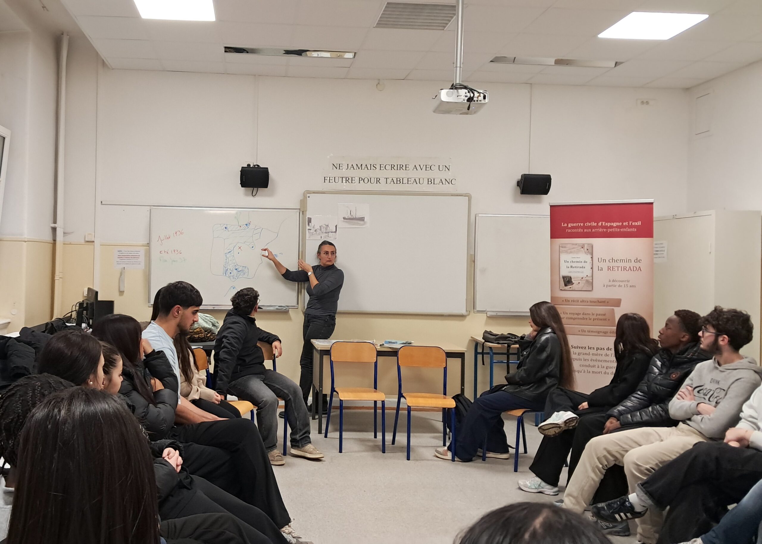 Rencontre avec l&rsquo;autrice Carine Durst sur la « Retirada » espagnole