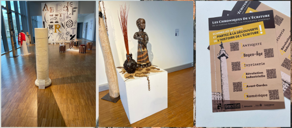 Expo « Du Grand Est à Rome » – classe de 2BBE